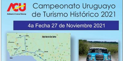 4a Fecha:  27 de Noviembre – Rally Real de San Carlos